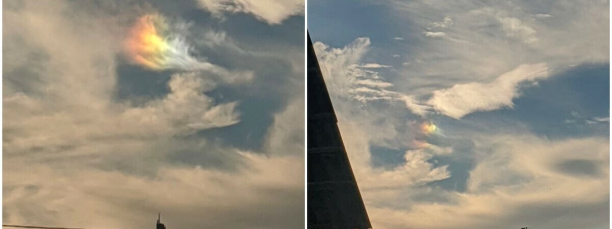 В небе над Гродненщиной заметили «НЛО» — Фото