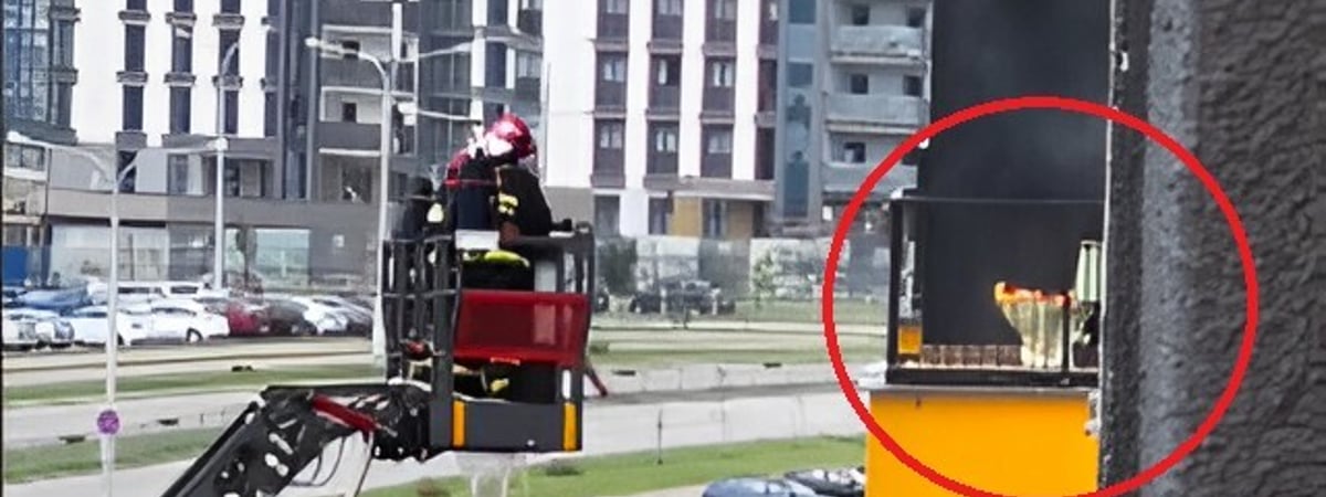 «Каждый развлекается как может» — Минчанка показала, как в «Минск-Мире» пожарные тушили горящий унитаз — Видео