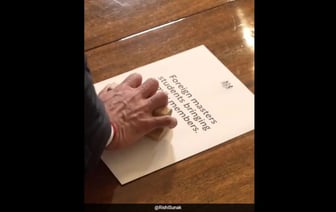 Риши Сунак опубликовал видео о сокращении миграции: "Остановлено, остановлено, остановлено"