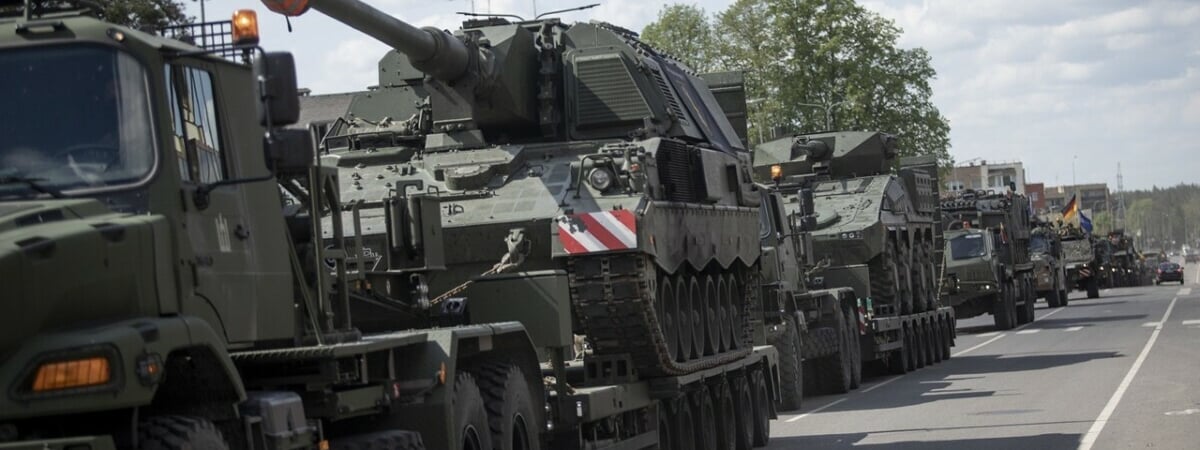 Литва стянула 3,2 тыс. солдат НАТО на полигон в 10 км от границы с Беларусью