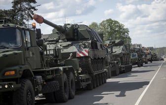 Литва стянула 3,2 тыс. солдат НАТО на полигон в 10 км от границы с Беларусью