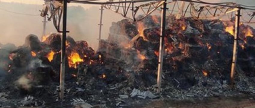 Как окурок стал причиной крупного пожара в Ивацевичах