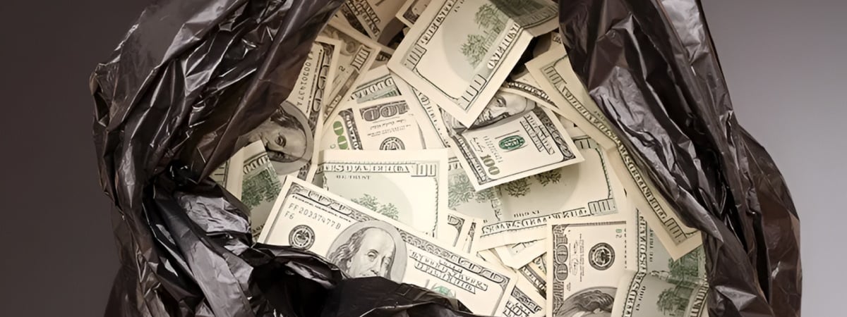 Жительница Кричева выбросила в туалет 3 тыс. долларов. Зачем?