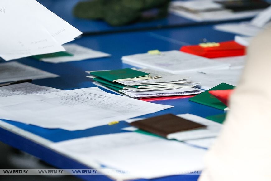 Сборы военнообязанных начались в Брестской области