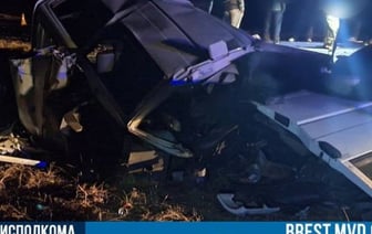 Жесткое ДТП в Пружанском районе: водитель фуры уснул за рулём и врезался в микроавтобус