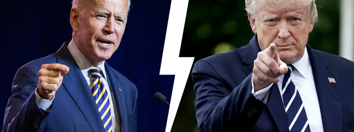 Байден и Трамп: Штормовая погода