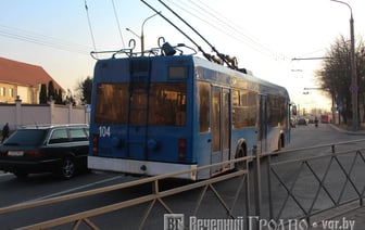 В Гродно один из троллейбусов стал ходить чаще