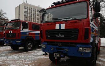 Пять новых пожарных автоцистерн переданы в гарнизоны МЧС Брестской области