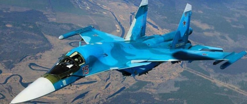 Истребитель Су-34 потерпел крушение в Северной Осетии