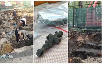 В Гомеле на территории парка нашли крест с секретом