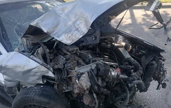 В Брестском районе пьяный бесправник врезался в припаркованный автомобиль