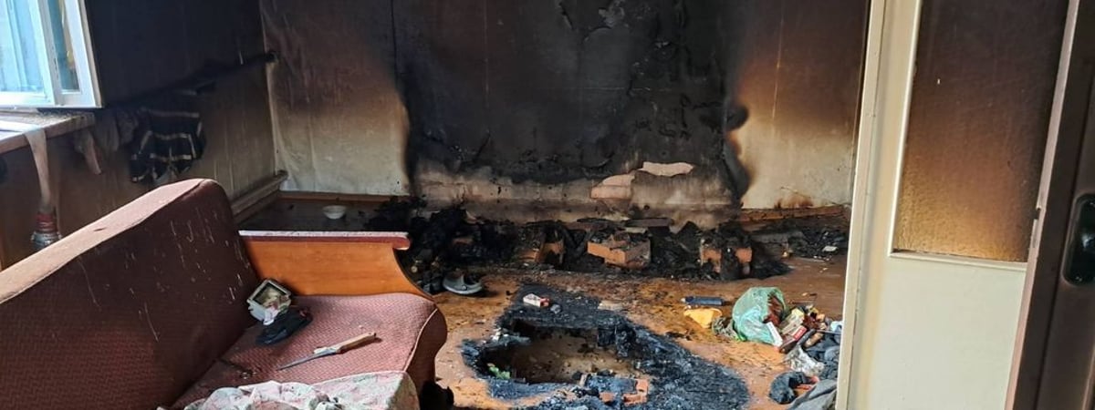 В Дятловском районе на пожаре погиб человек