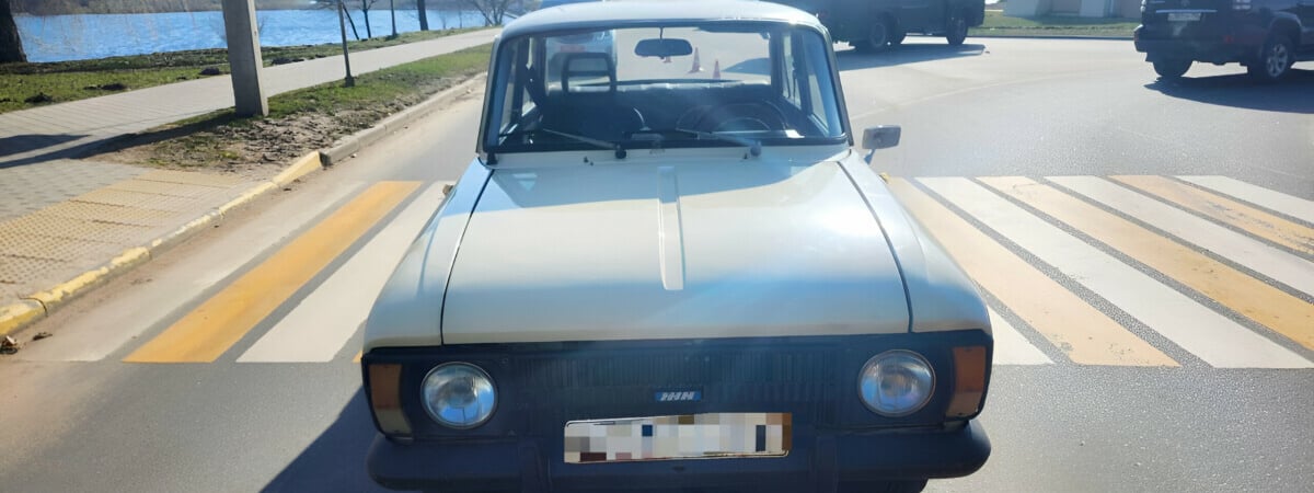 В Несвиже пенсионер наехал на школьницу — Фото