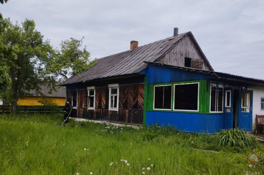 Двое мужчин погибли при пожаре в Ивацевичском районе