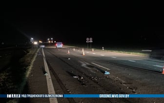 Под Гродно в аварии погибла пенсионерка