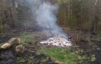 Сжигал мусор и близко подошел к костру — в Ивьевском районе пенсионер получил ожоги