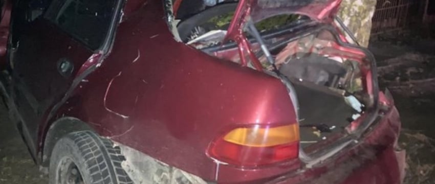 19-летний парень на Honda врезался в дерево в Жабинковском районе
