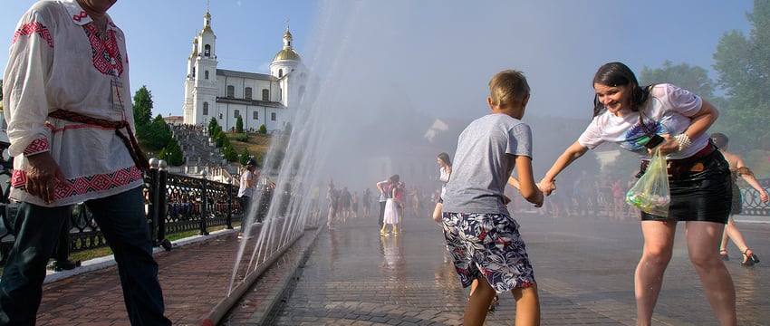 +25,8 °C — в Витебске побит очередной температурный рекорд