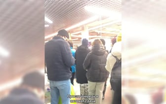 «В Брест такой, пожалуйста» — Видео очереди к автомату в минском гипере собрало 250 тыс. просмотров. В чем фишка? — Видео