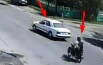 Появилось видео, как произошло ДТП с участием подростка-мотоциклиста в Столинском районе