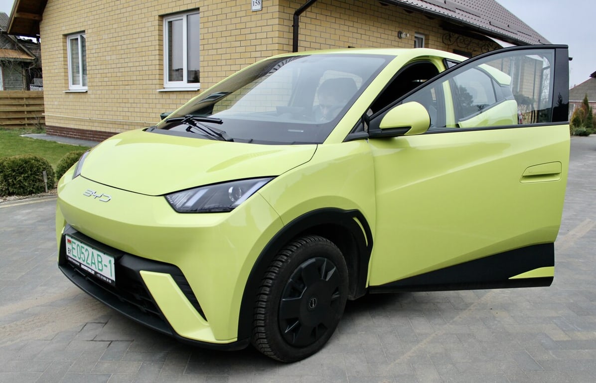 Брестский блогер Василий Пошелюк о BYD Seagull