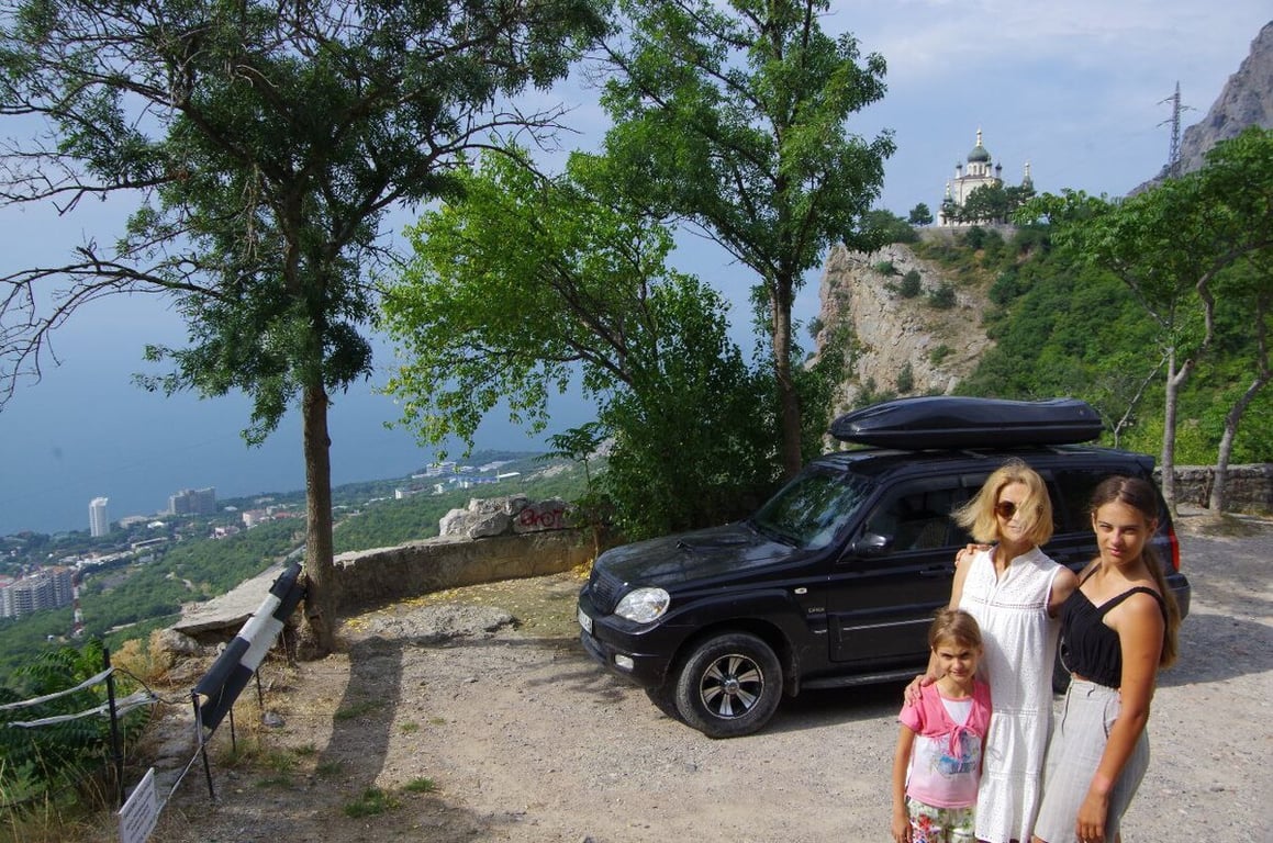 Белорусы отправились в Геленджик на Hyundai Terracan