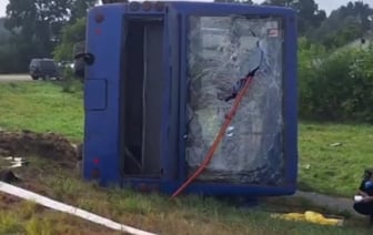 В Брестской облбольнице рассказали о состоянии трех пострадавших в ДТП в Пружанском районе