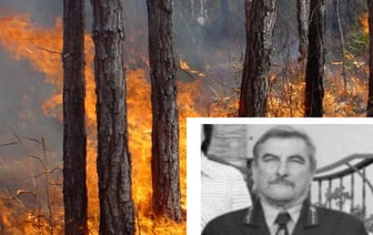 На Брестчине на тушении лесного пожара погиб сотрудник лесхоза — Видео