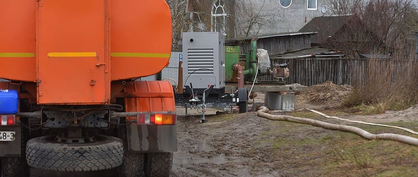 «Гомельводоканал» ликвидирует последствия аварии в Монастырьке