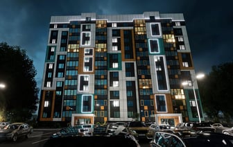 Начало строительства многоэтажного дома возле костела в Витебске