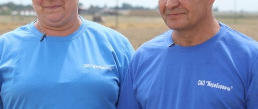 «Это на корабле женщина - к беде, в комбайне наоборот». Семейный экипаж из Брестской области  назвал плюсы работы вместе