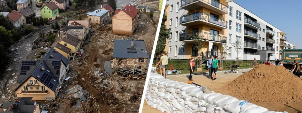 Поляки показали, во что циклон «Борис» превратил города. Синоптики предупредили — «апогей большой воды» ещё впереди — Видео