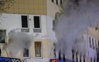 Стало известно, что будет с горевшим в Витебске ТЦ «Беларусь»
