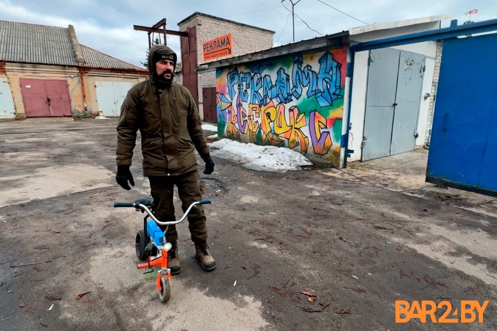 Необычную электротехнику создает житель Барановичей