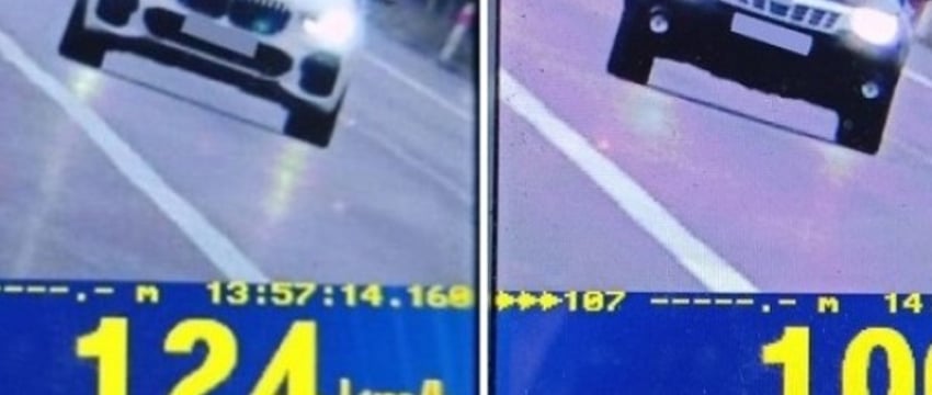 В Польше в один день в одном месте наказали за скорость двух белорусов