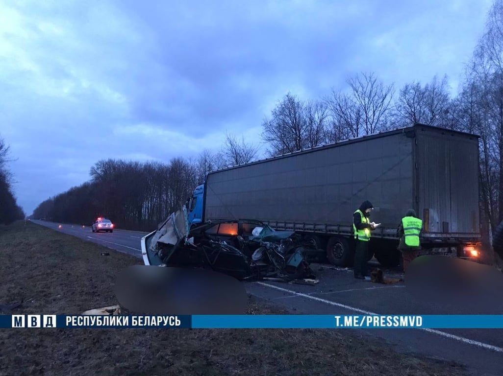 Страшное ДТП произошло в Брестской области: погибли два человека