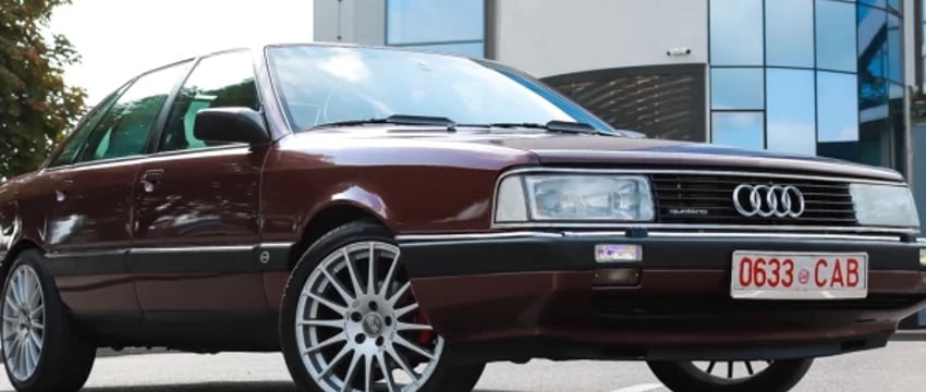 «Папа, она мне нравится»: как парень из Беларуси превратил Audi 100 в 200 Quattro
