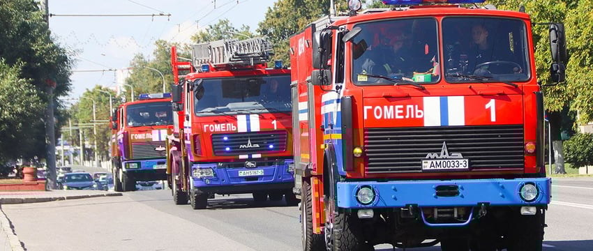 Пожар в Гомеле: пострадавшие мать и дочь-подросток