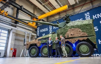 Германия передала Украине первую новую колесную гаубицу RCH 155 — Фото