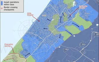Израиль расширяет и активизирует сухопутное наступление в секторе Газа