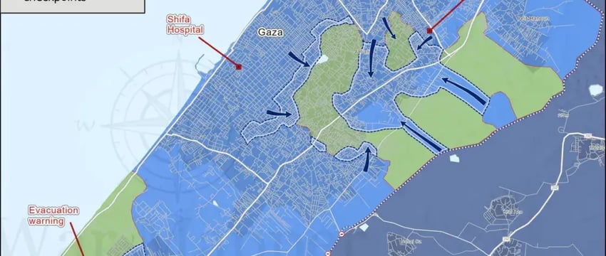 Израиль расширяет и активизирует сухопутное наступление в секторе Газа