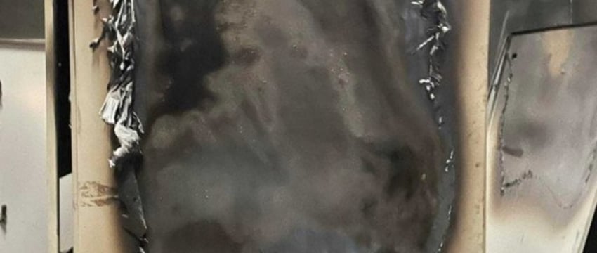 Пожар в здании пункта управления в Жабинковском районе