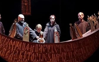 Спектакль о Ефросинии Полоцкой на фестивале 'Победа' в Минске
