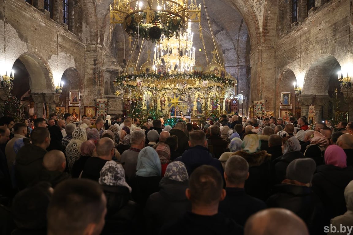 Светлый праздник Рождества Христова встретили в Бресте