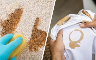 Пролили кофе на диван, ковёр или одежду? Не покупайте чистящие спреи, пока не попробуете эти 10 бабушкиных трюков — Полезно