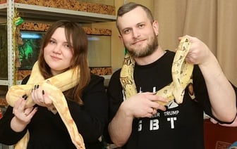 У этой пары из Беларуси живут 29 змей