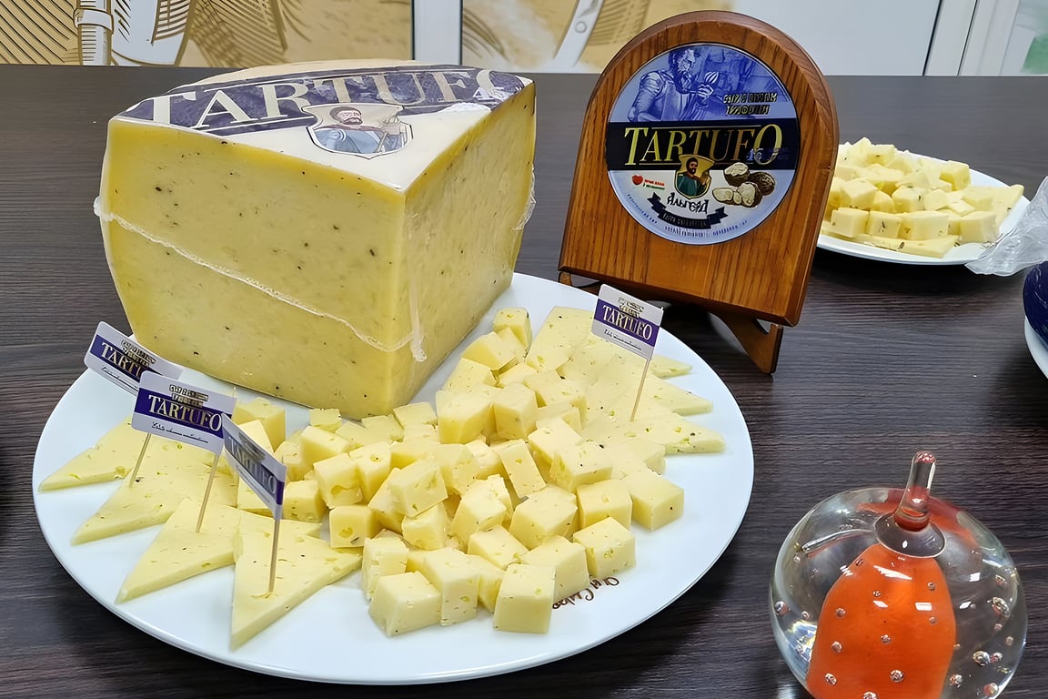 Сыр с белым трюфелем появился в Беларуси