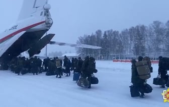 Беларусь отправила военных в Россию