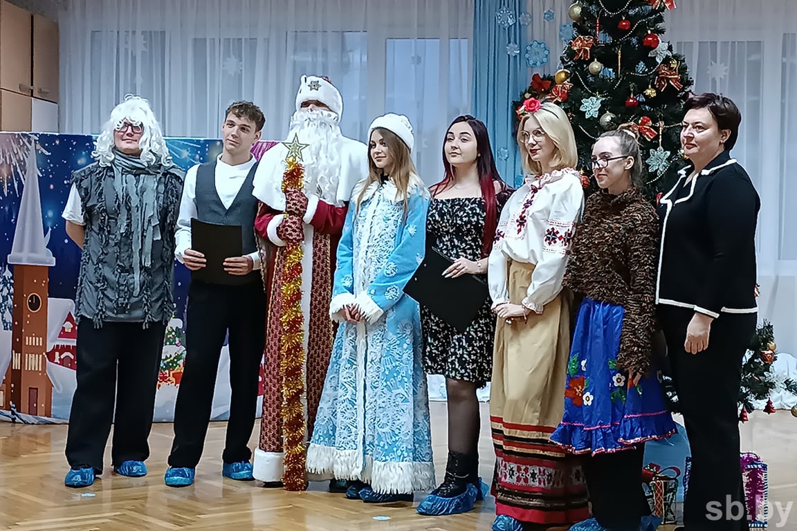 Студенты БрГУ устроили для воспитанников одного из детсадов Бреста праздник