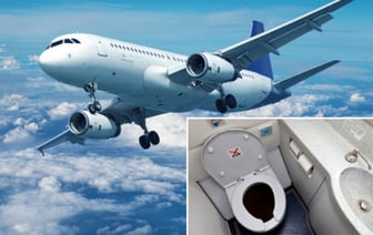 Как работает туалет в самолете? Узнали, могут ли отходы упасть на землю — Полезно